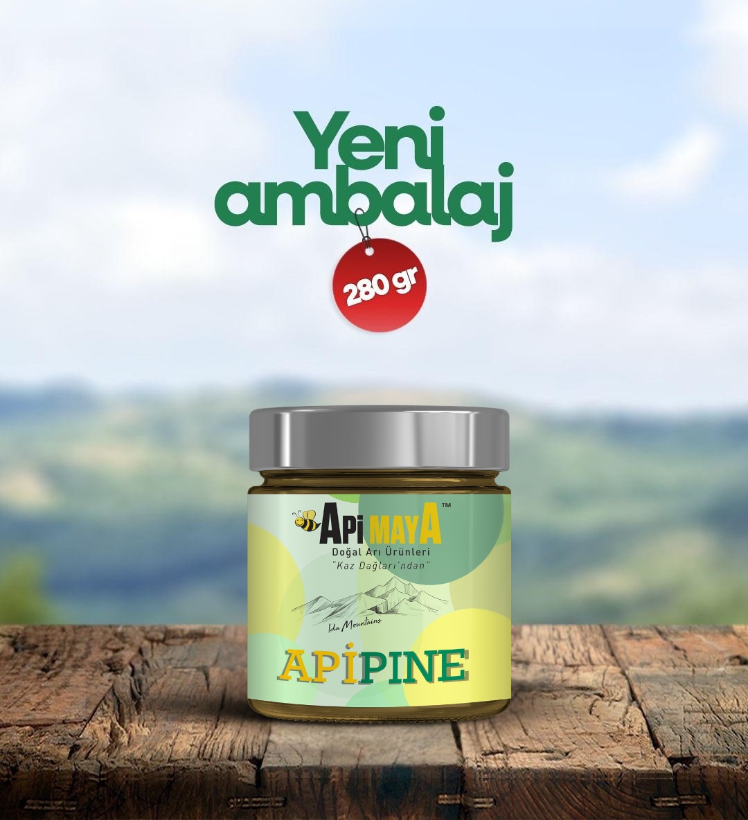 ApiPine 280 gr (Çam Balı ve Çam Sakızı)