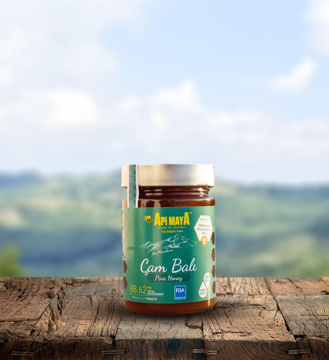 Kaz Dağları Ham Çam Balı 455 gr