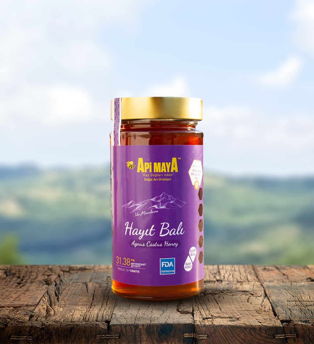 Kaz Dağları Ham Hayıt Balı 680 gr